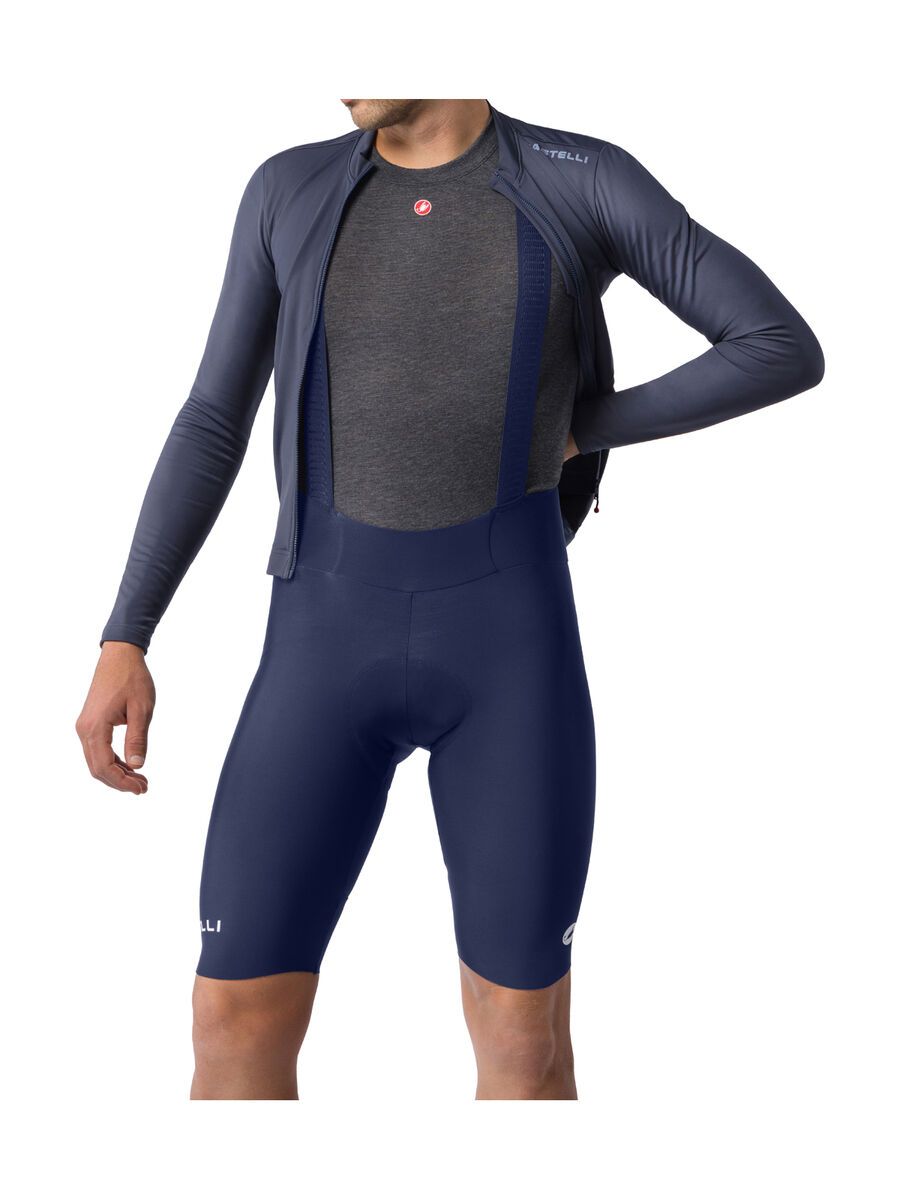 Castelli Espresso Thermal Bibshort, belgian blue - Bild 1