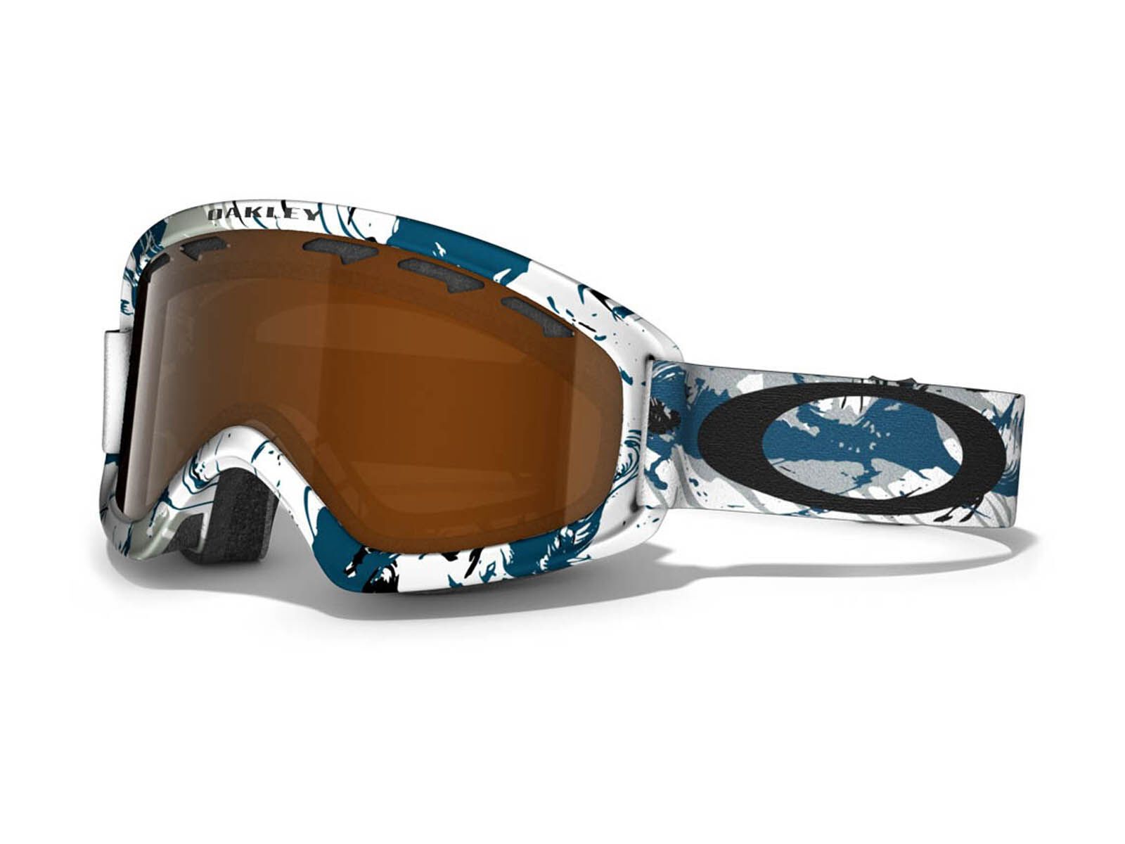 Oakley O2 XS, Brushstroke Blue/Black Iridium - Bild 1