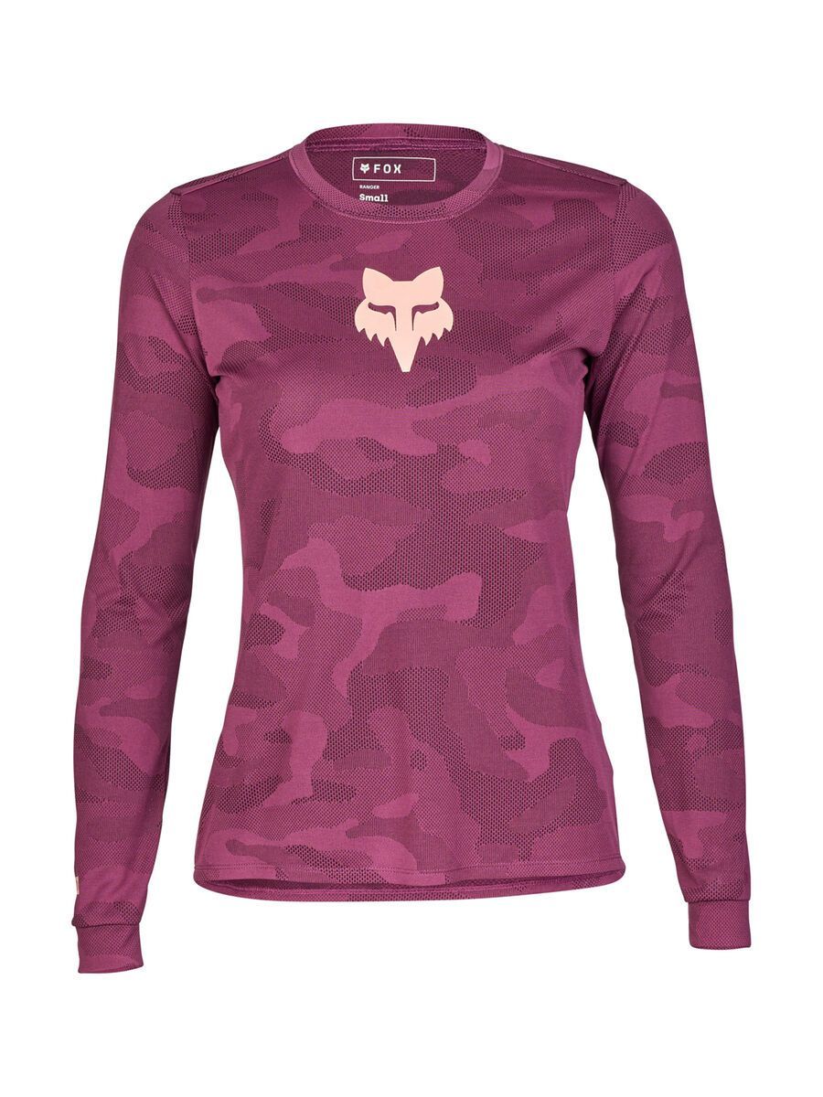 Fox Womens Ranger Tru Dri LS Jersey, sangria - Bild 1