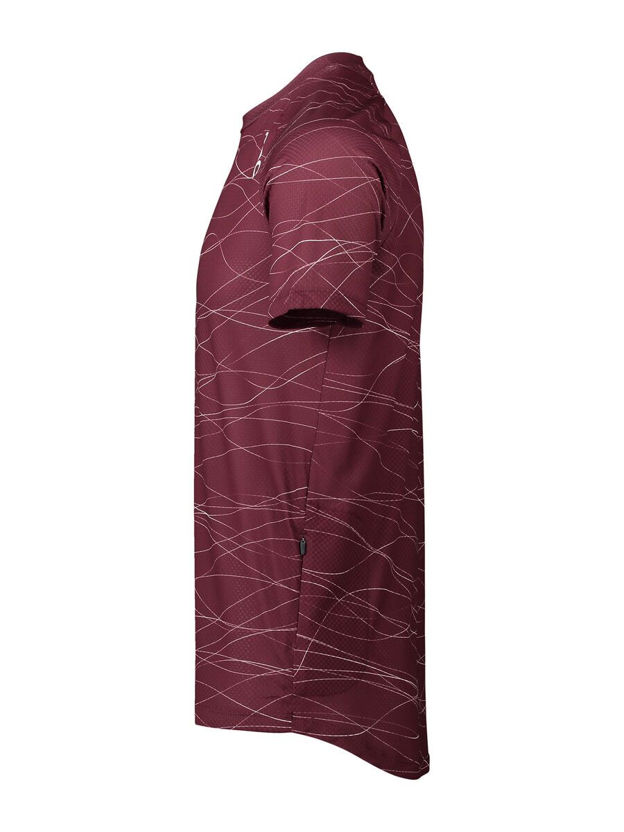POC MTB Pure Tee, lines propylene red - Bild 2