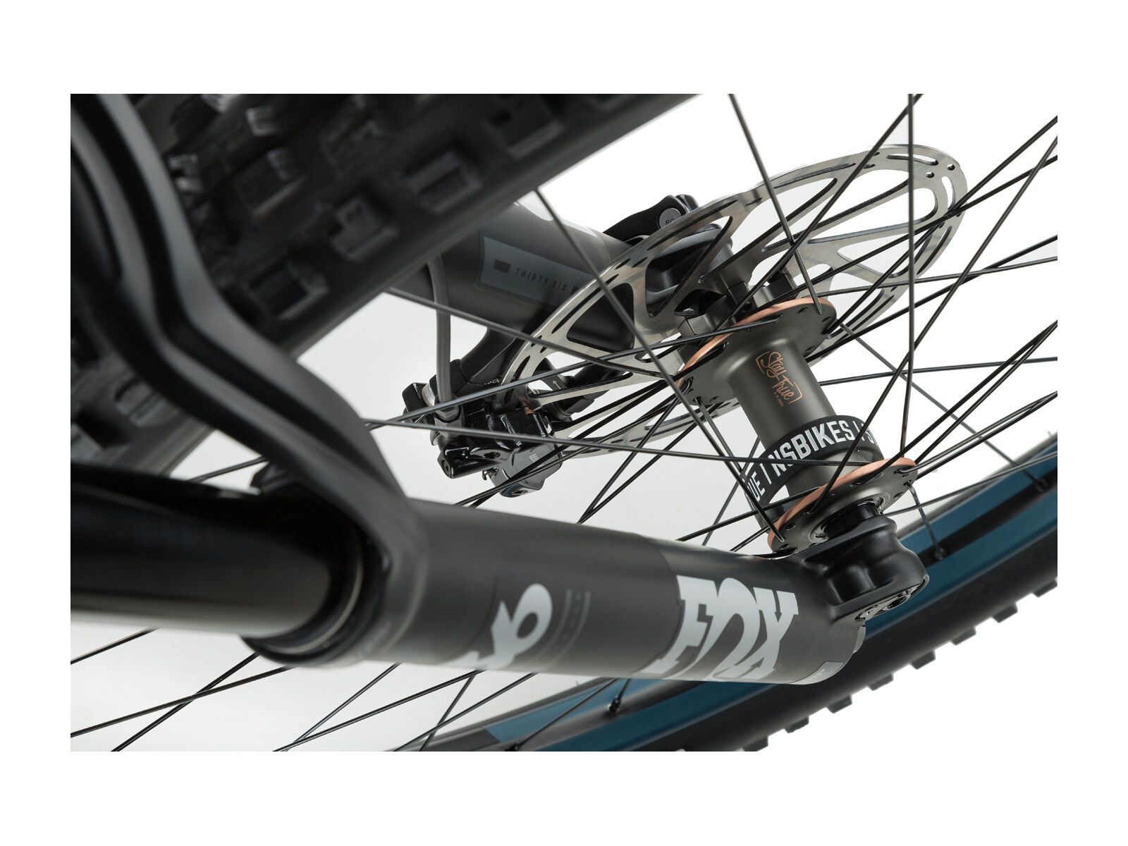 NS Bikes Define AL 160, black/teal - Bild 10