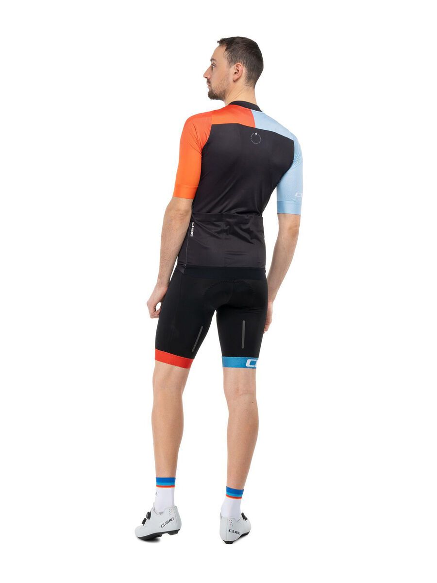 Cube Road/XC Trikot Teamline kurzarm, black - Bild 10
