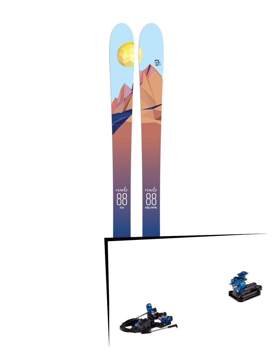 Set: Icelantic Oracle 88 2018 + Hagan Core Bindung - Bild 1