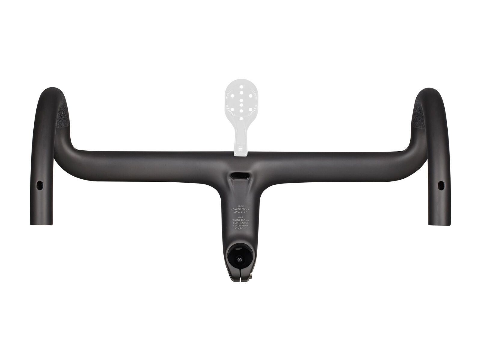 Specialized Roval Alpinist Cockpit II - 420 mm / 4° Flare, satin carbon/gloss black - Bild 5