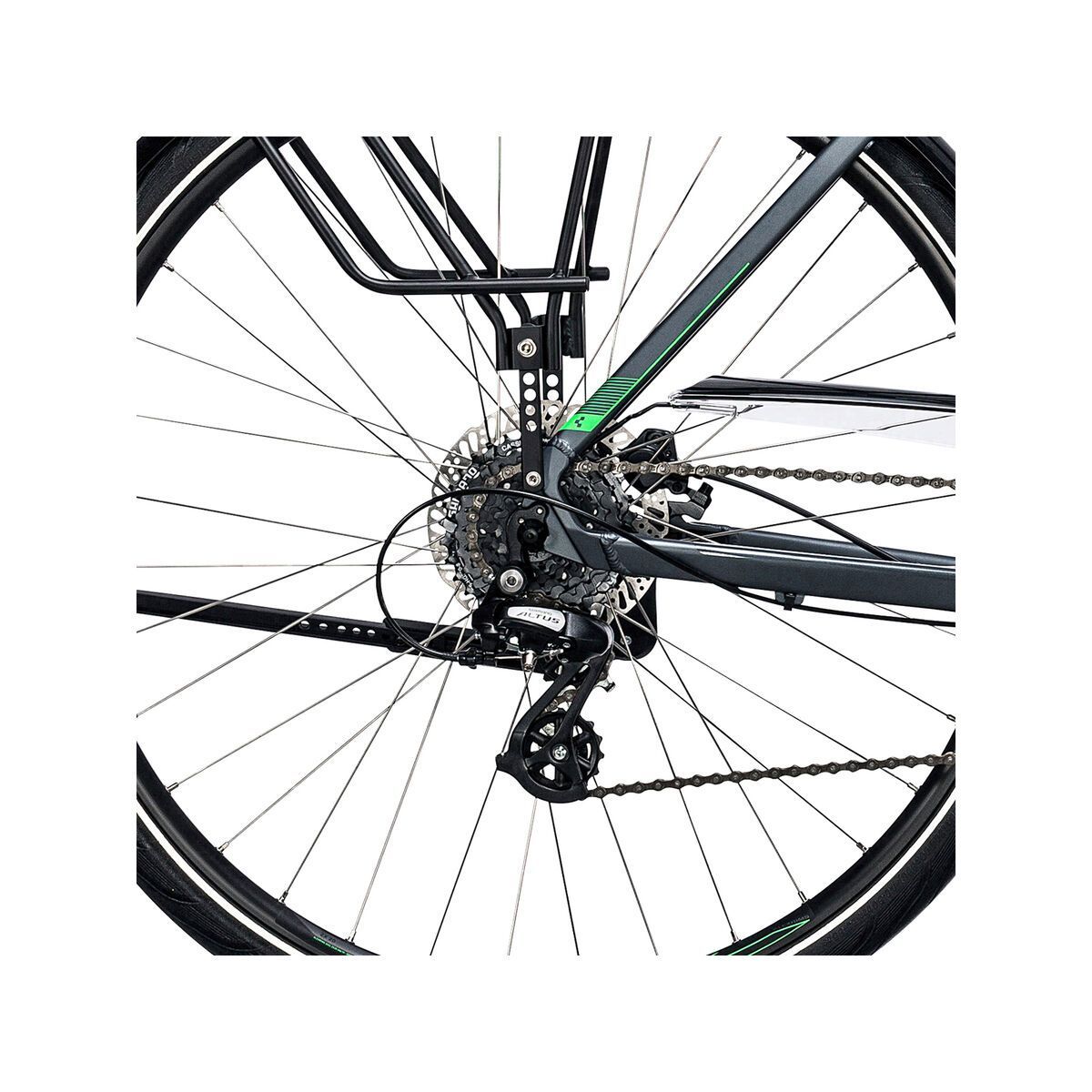 Cube Touring Pro Trapeze, grey´n´flashgreen - Bild 4