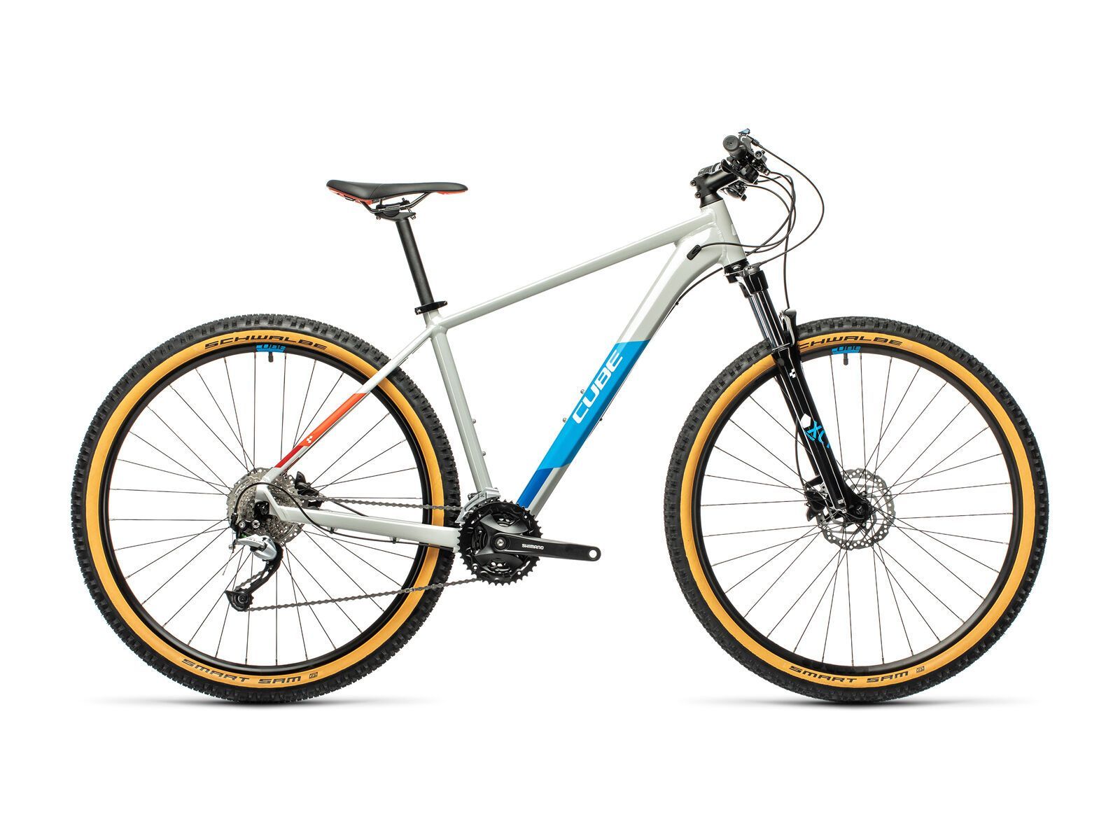 Cube Aim SL 27.5, grey´n´blue´n´red - Bild 1