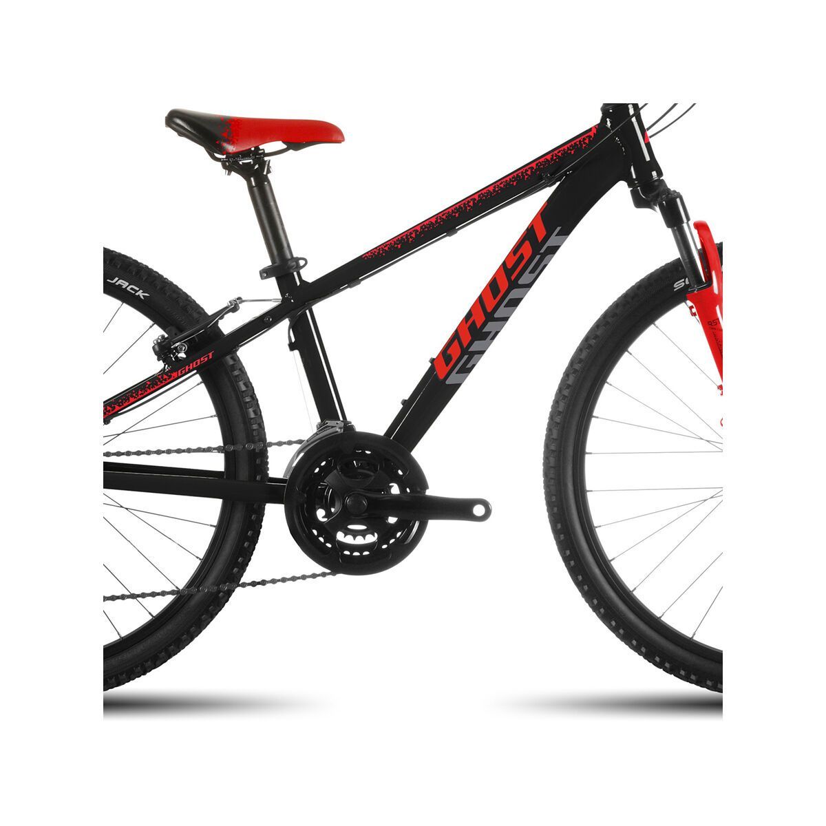 Ghost Powerkid 24, black/red/gray - Bild 3