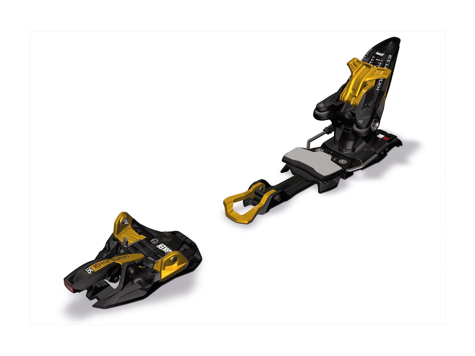 K2 SKI Set: Shreditor 102 2015 + Marker Kingpin 13 - Bild 3