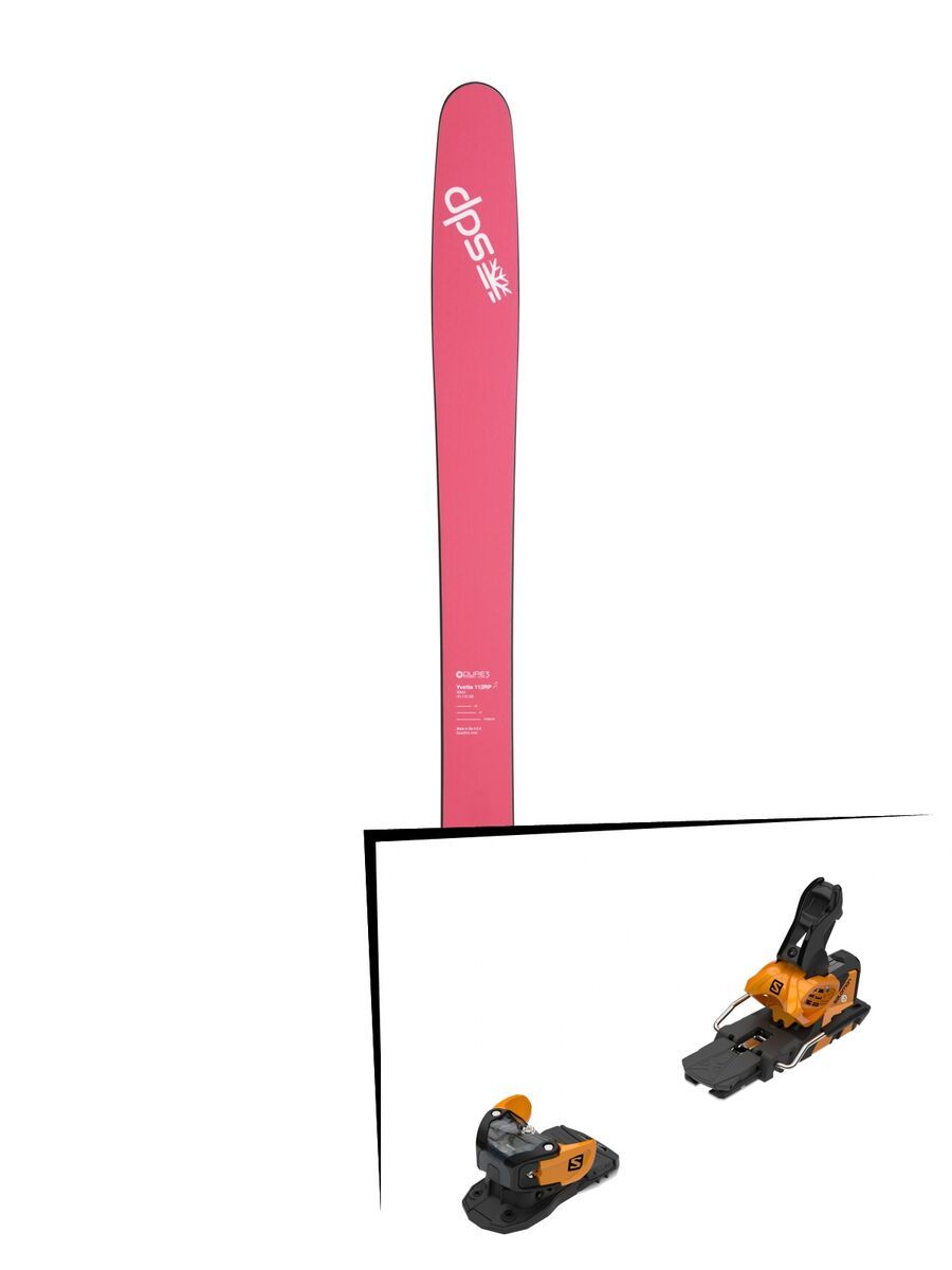 Set: DPS Skis Yvette 112 RP2 2017 + Salomon Warden MNC 13 (2212345) - Bild 1