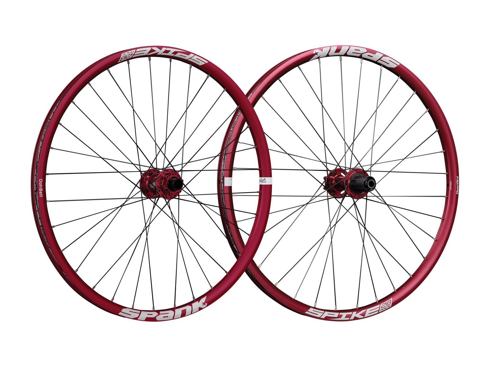 Spank Spike Race 28 Wheelset 26, red - Bild 1