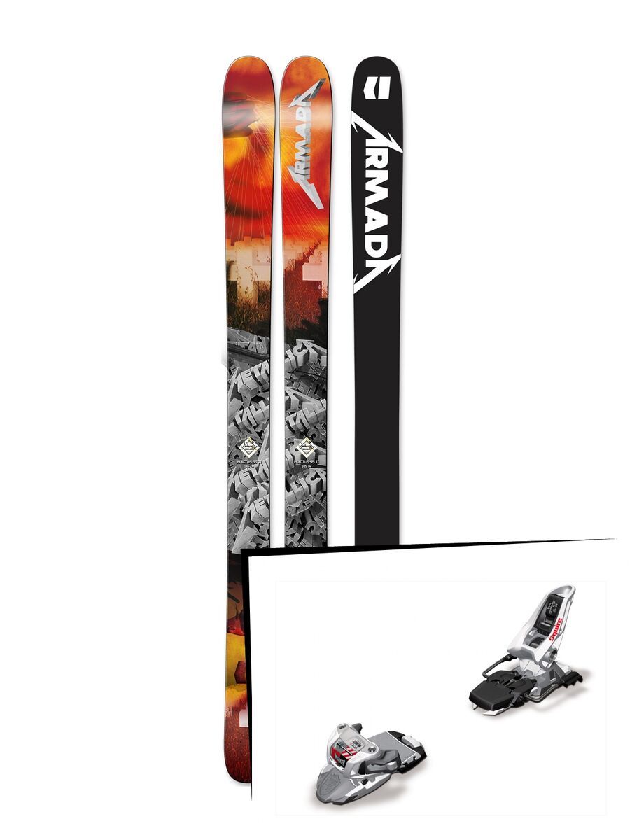 Armada Set: Invictus 95ti Metallica 2016 + Marker Squire 11 - Bild 1