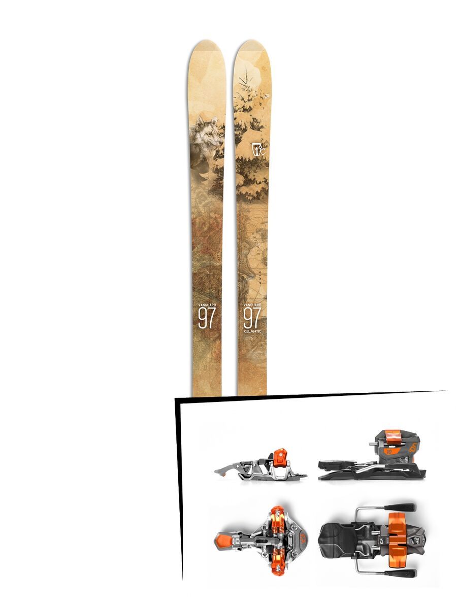 Set: Icelantic Vanguard 97 2017 + G3 Ion 10 (1716207) - Bild 1