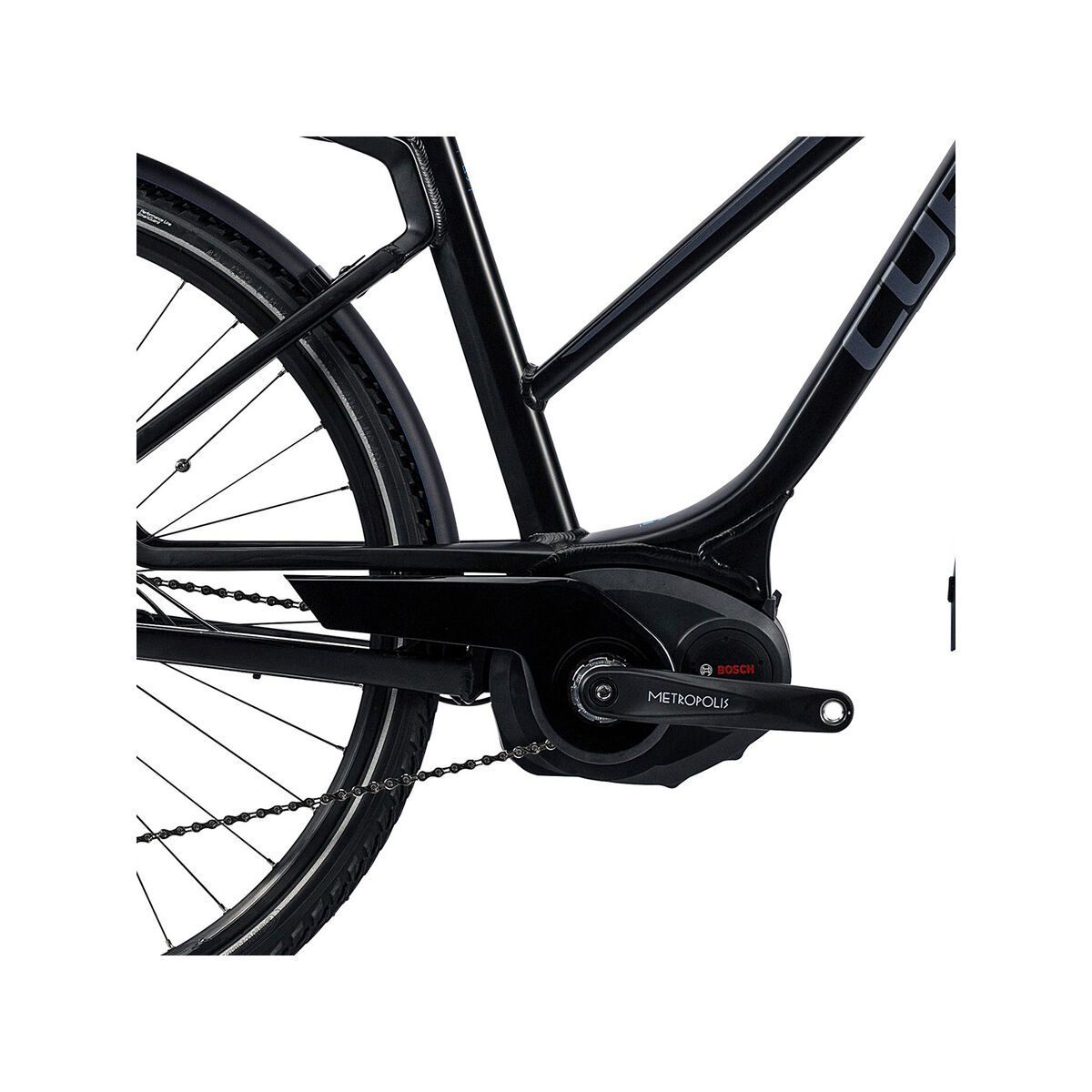 Cube Touring Hybrid EXC 500 Trapeze, black´n´flashblue - Bild 3