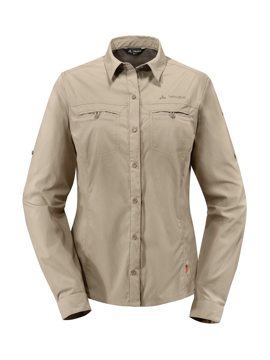 Vaude Women's Farley LS Shirt, muddy - Bild 1
