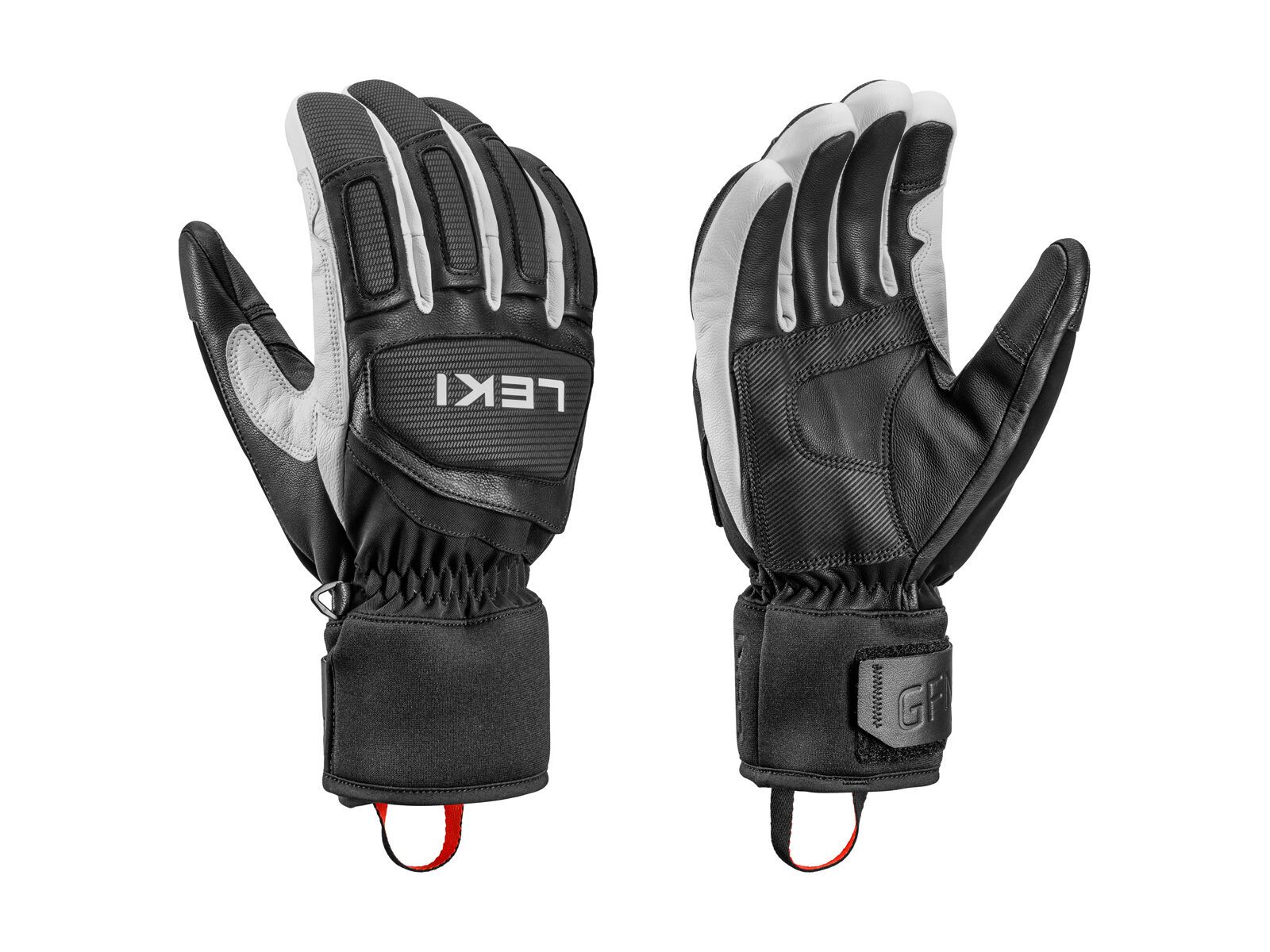 Leki Griffin Pro Zero, black-white - Bild 1