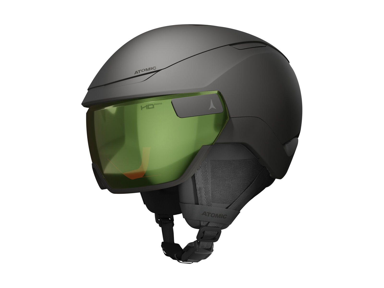 Atomic Revent GT AMID Visor, Green Gold HD Photo / black - Bild 1