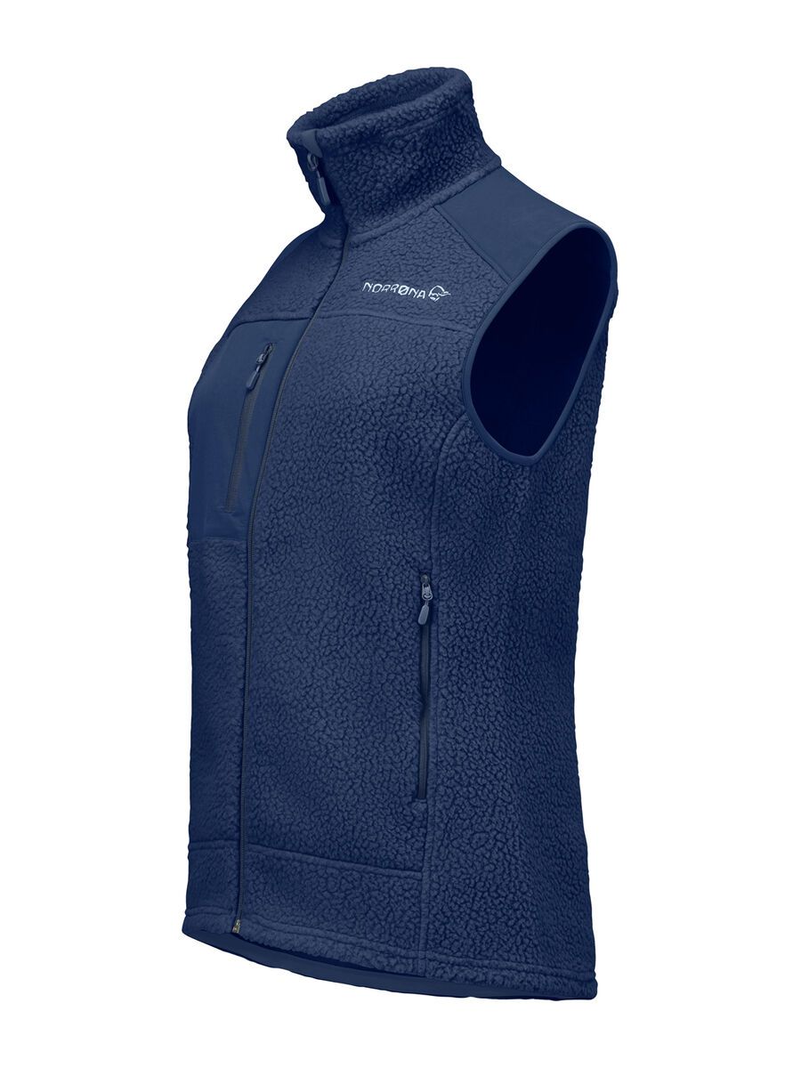 Norrona trollveggen warm3 Vest W's, indigo night - Bild 2