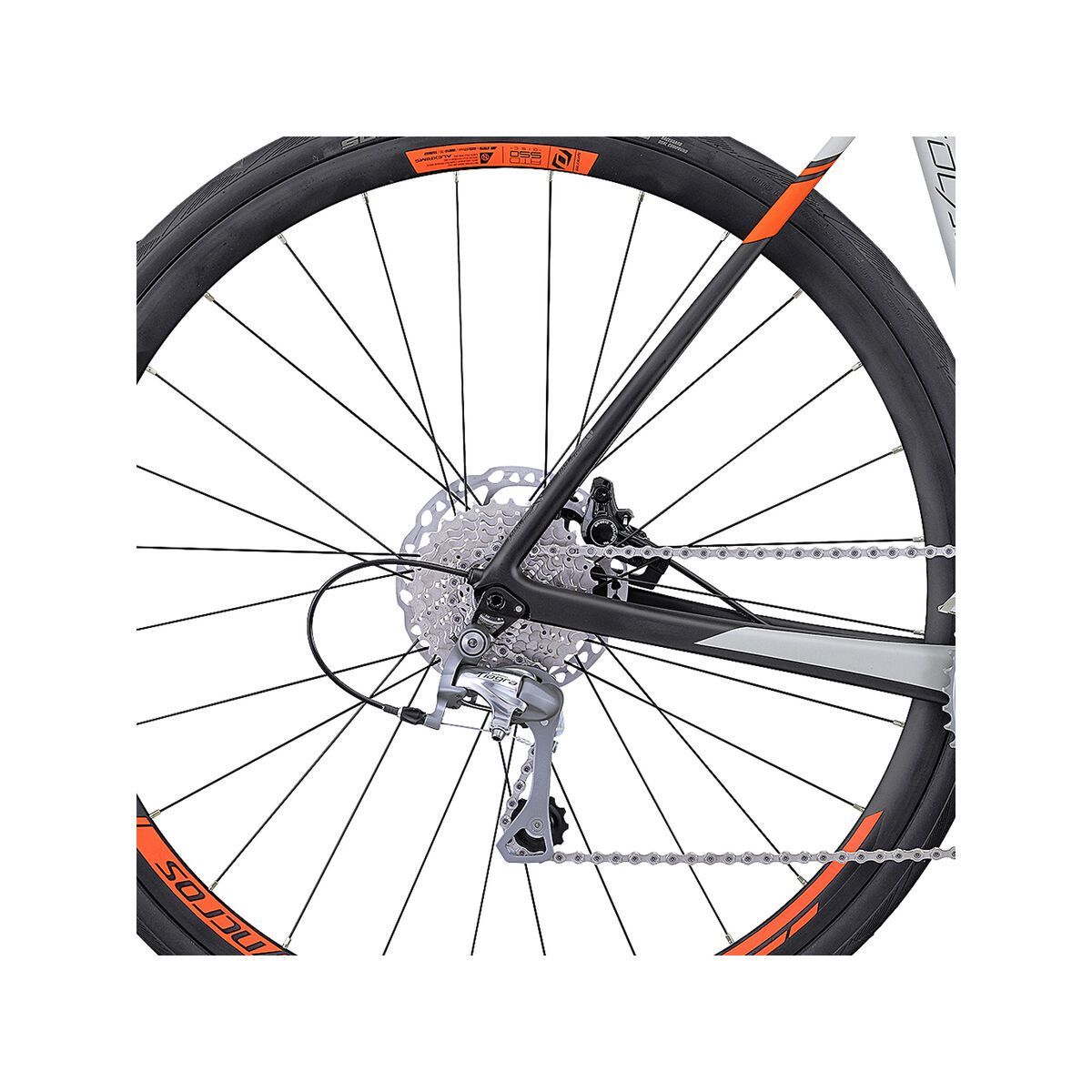 Scott Solace 30 FB Disc, black/grey/orange - Bild 4