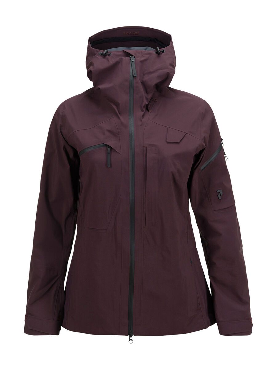 Peak Performance W Alpina Jacket, mahogany - Bild 1