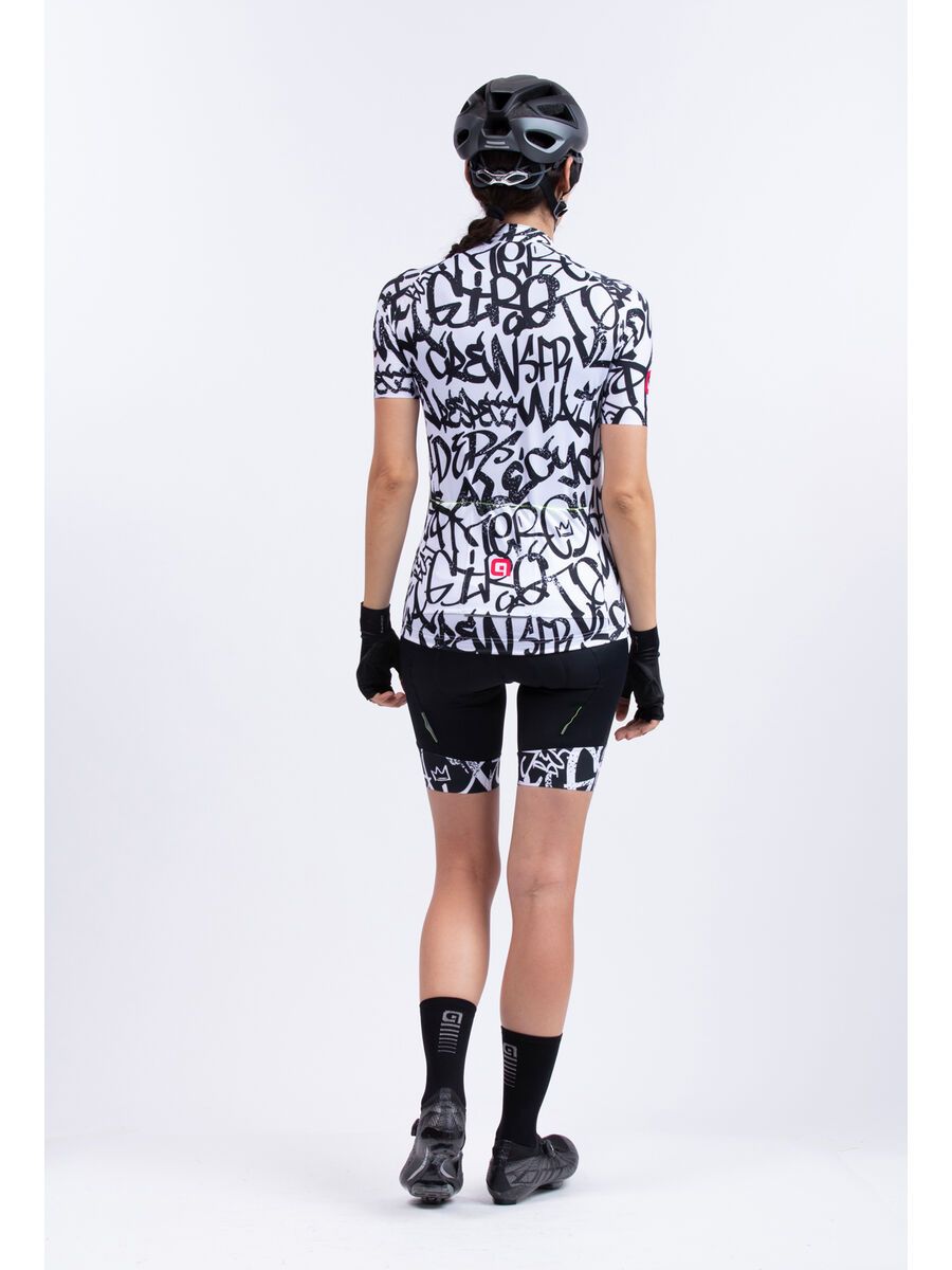 Ale Solid Ride Short Sleeve Lady Jersey, white - Bild 5
