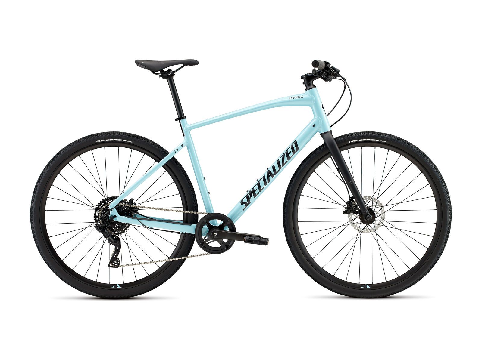 Specialized Sirrus X 2.0, gloss arctic blue/black/satin black reflective - Bild 1