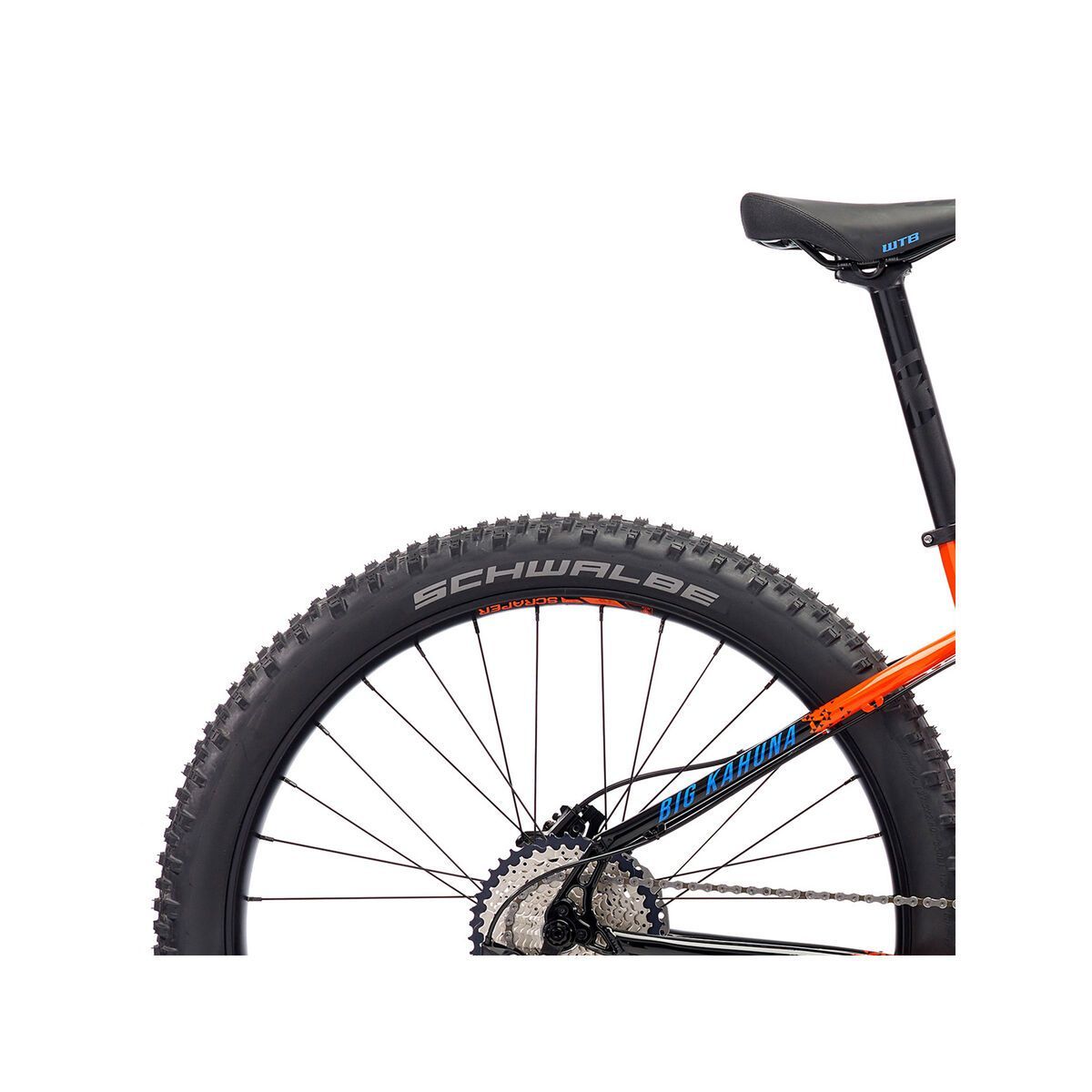 Kona Big Kahuna, gloss hot orange & black w/ black & blue decals - Bild 6