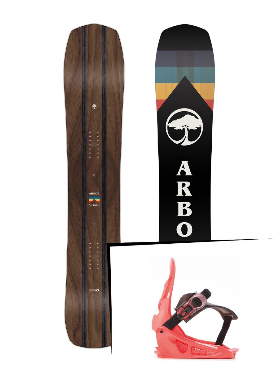 Set: Arbor A-Frame 2019 + K2 Lil Kat pink - Bild 1