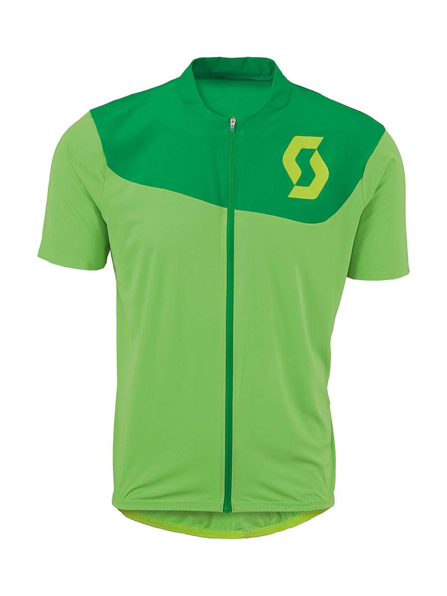 Scott AMT B s/sl Shirt, green/lime green - Bild 1