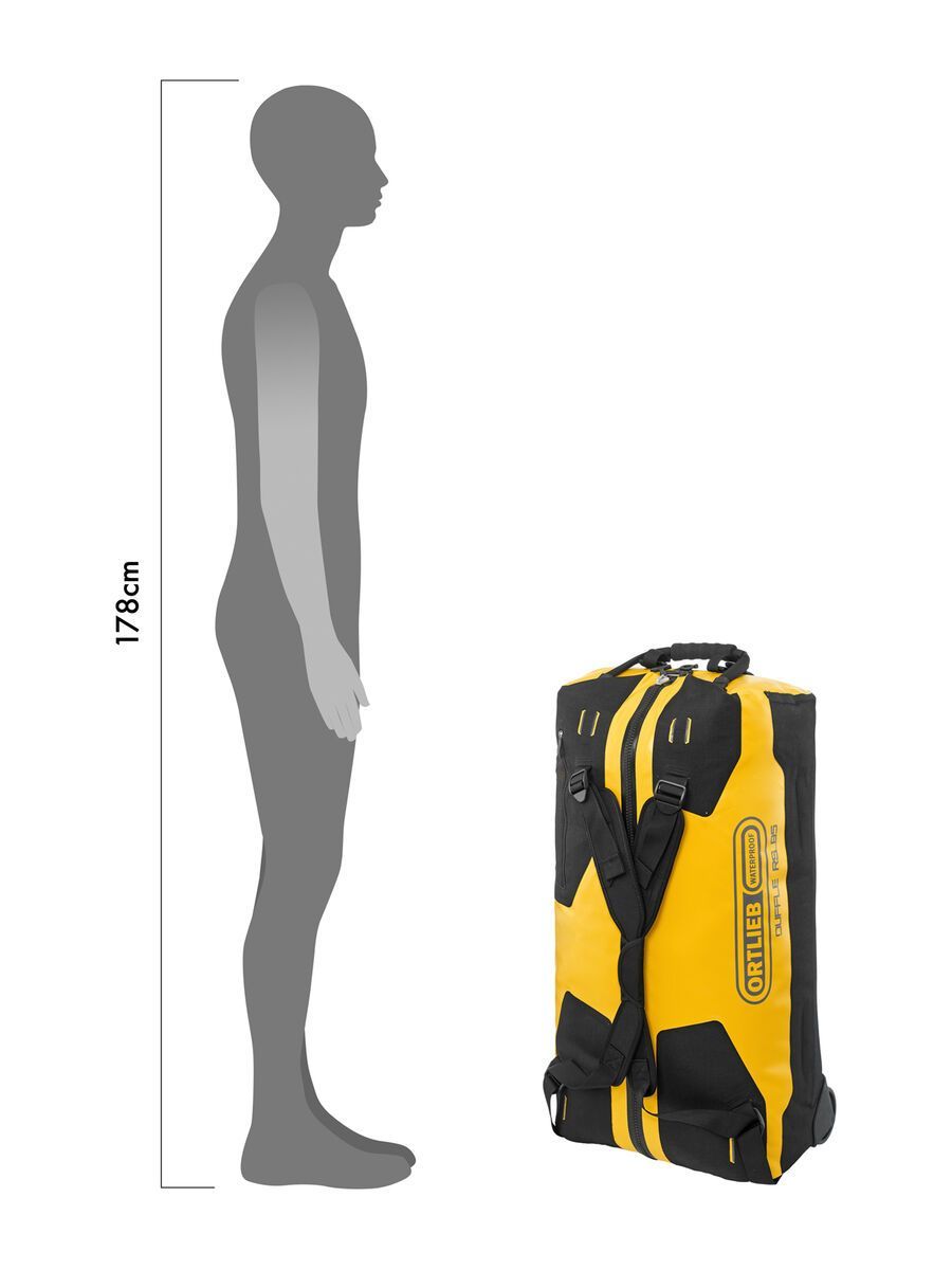 ORTLIEB Duffle RS 85 L, sunyellow-black - Bild 12