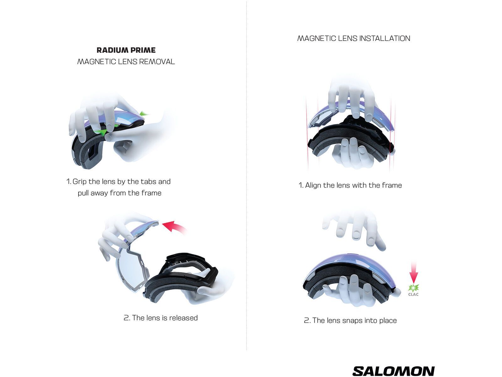 Salomon Radium Prime + WS, Sigma Poppy Red / black - Bild 7