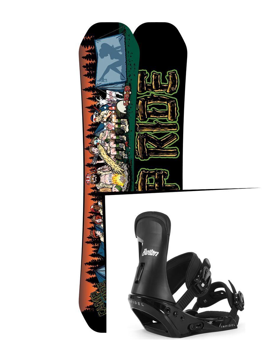 Set: Ride Kink 2017 + Burton Infidel Disc (1712816S) - Bild 1