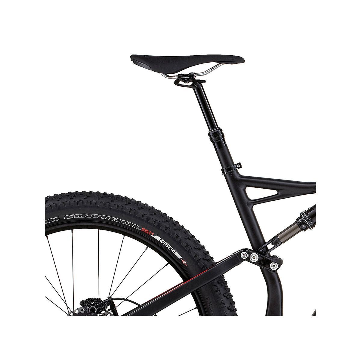 Specialized Stumpjumper FSR Comp 6Fattie, satin black/flo red/white - Bild 5