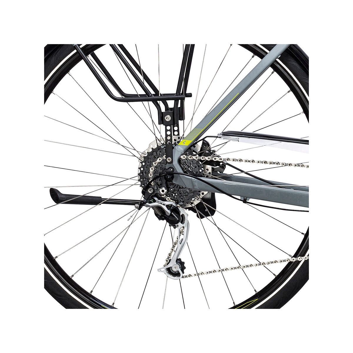 Cube Touring EXC Easy Entry, grey´n´lime - Bild 4