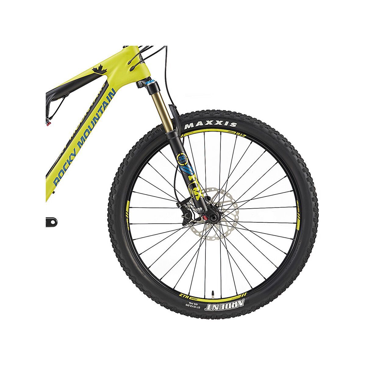 Rocky Mountain Thunderbolt 770 MSL, matte lemongrass/black/petrol - Bild 2