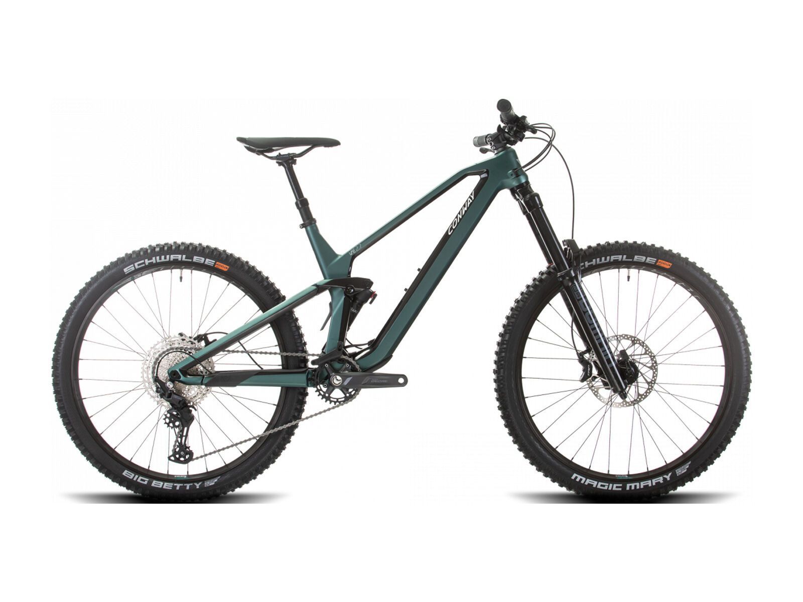 Conway WME 2.7, moos metallic matt / chrome - Bild 1