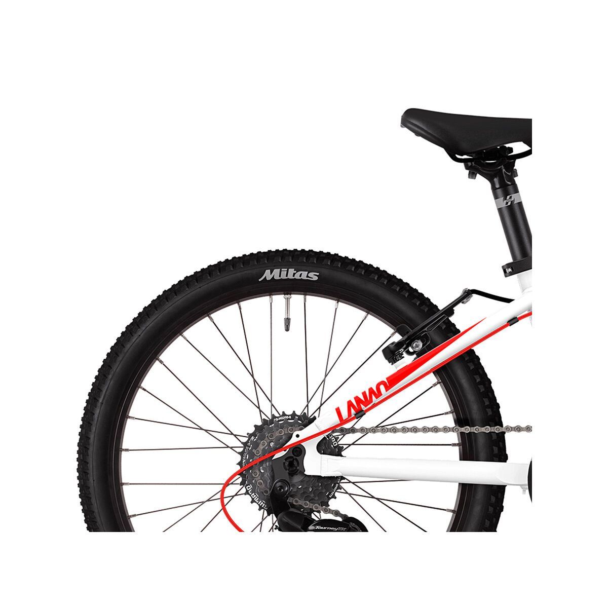 Ghost Lanao 2.0 AL, star white/neon red/juice orange - Bild 6