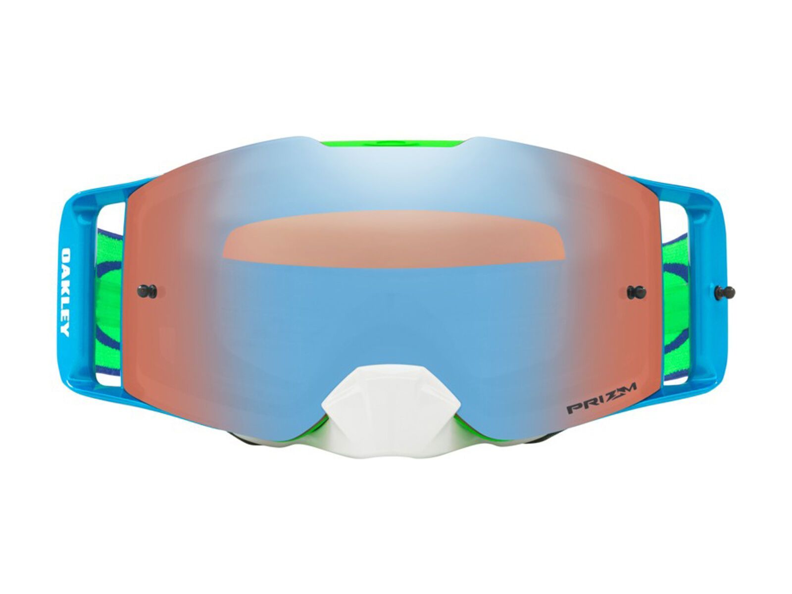 Oakley Front Line MX Prizm, flo green blue/Lens: prizm mx sapphire iridium - Bild 2