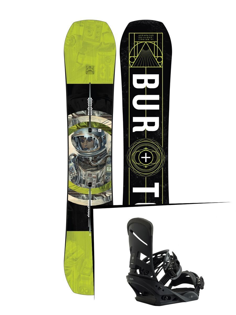Set: Burton Paramount 2019 + Burton Mission blackish - Bild 1