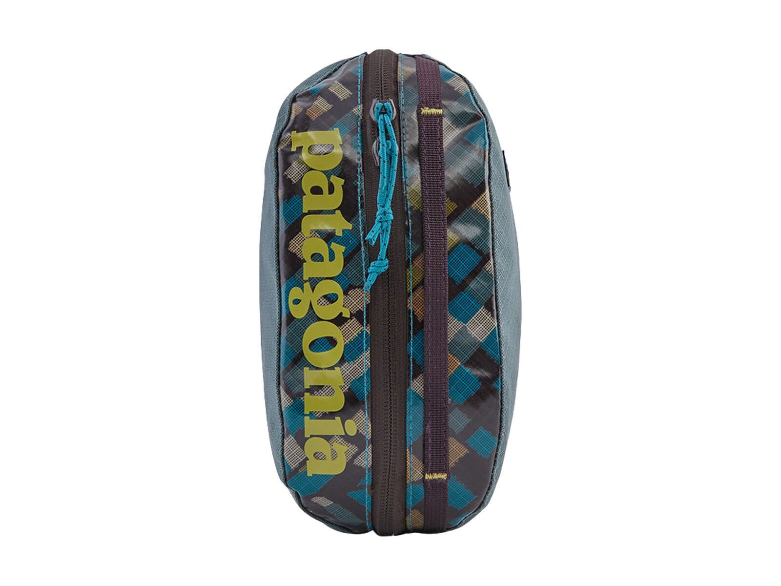 Patagonia Black Hole Cube - Small, fitz roy patchwork: nouveau green - Bild 1