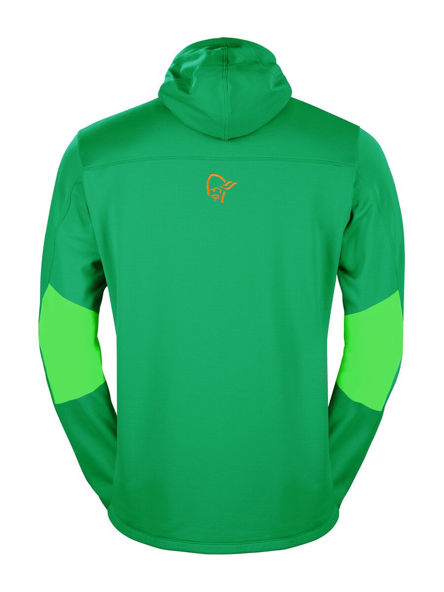 Norrona Lyngen Powerstretch Pro Hoodie, chrome green - Bild 2