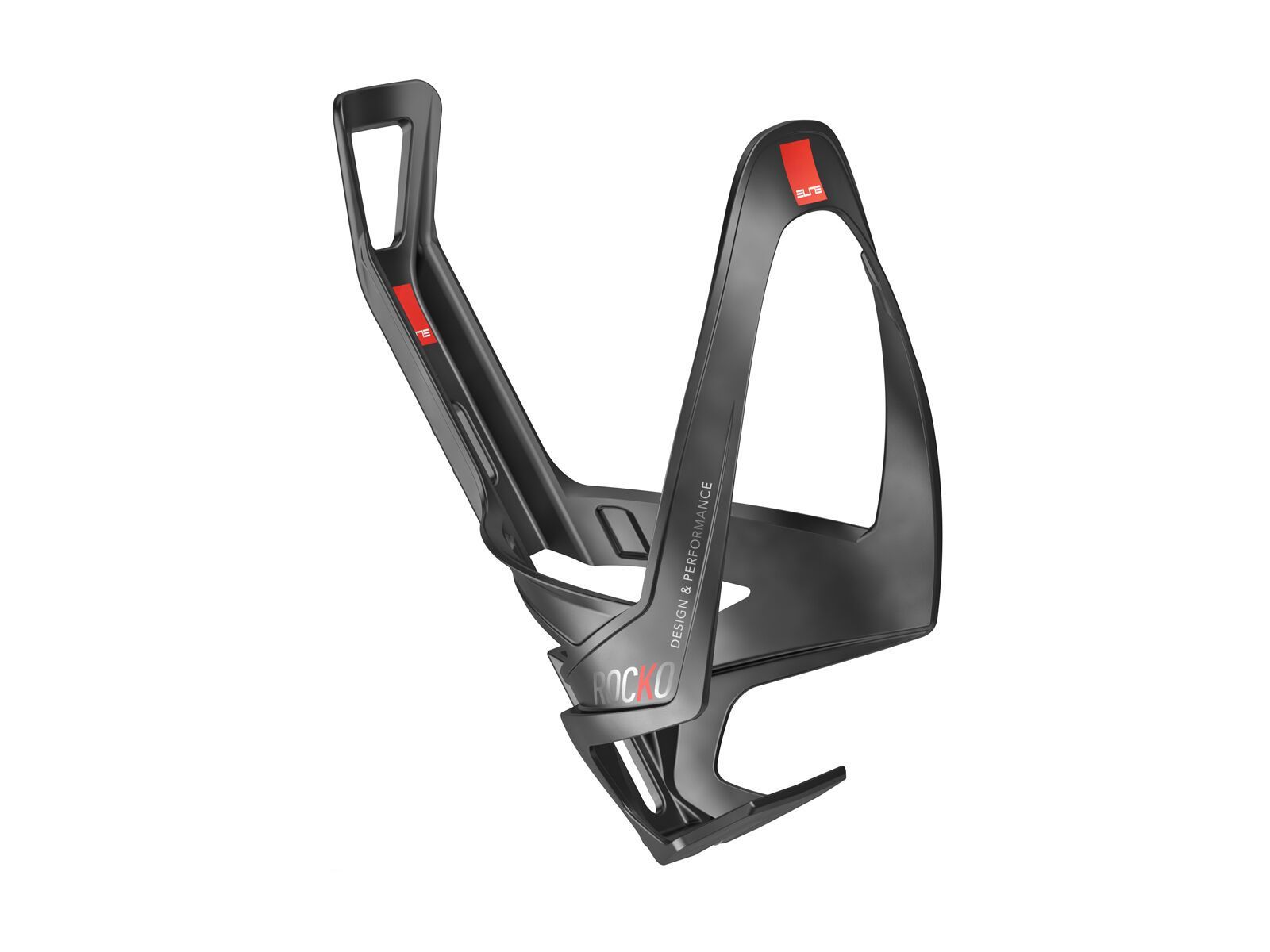 Elite Rocko Carbon, mat - schwarz/rot - Bild 1