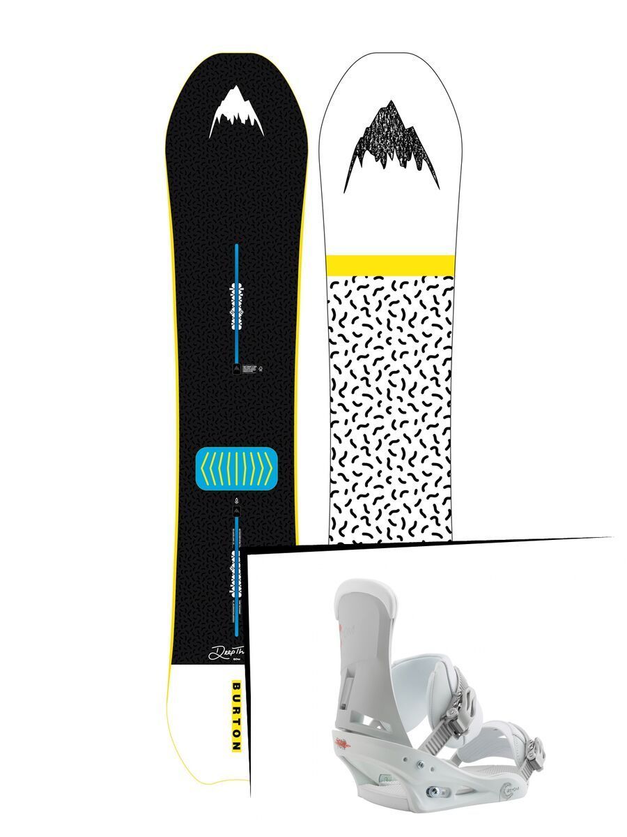 Set: Burton Deep Thinker 2019 +  Custom (2218420S) - Bild 1