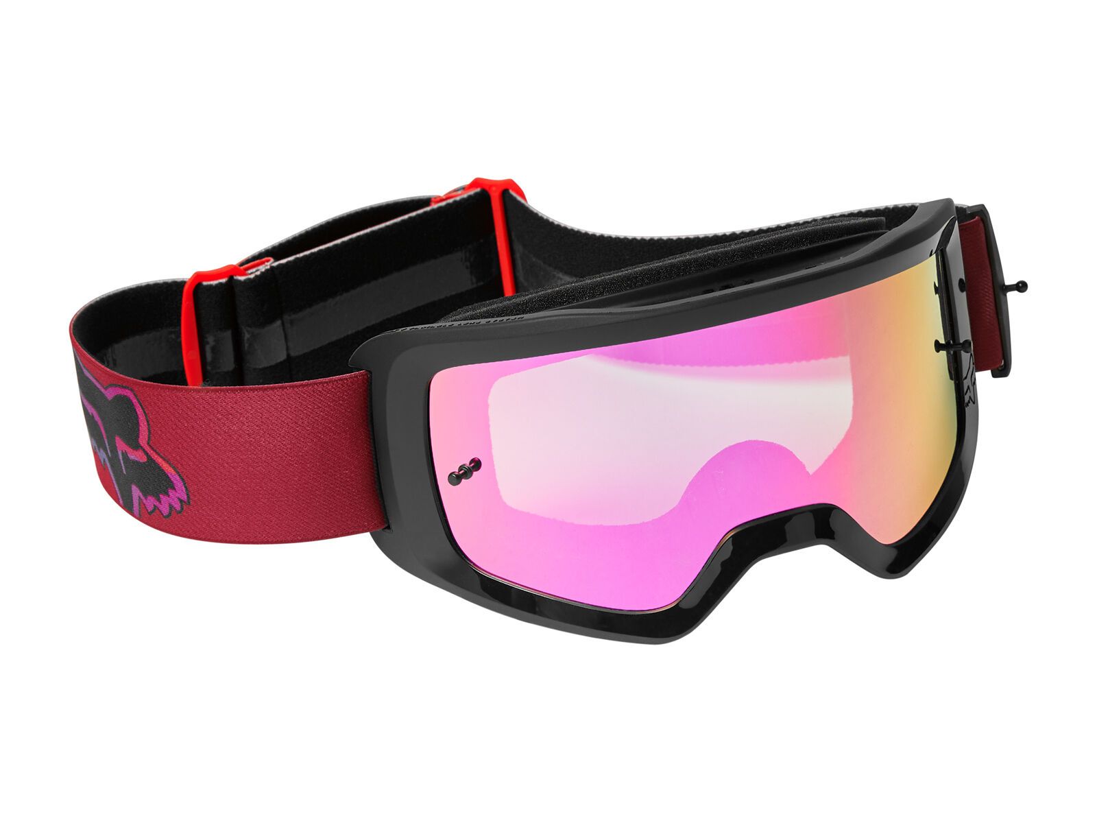 Fox Main Venz Goggle Spark - Mirror Red, fluorescent red - Bild 1