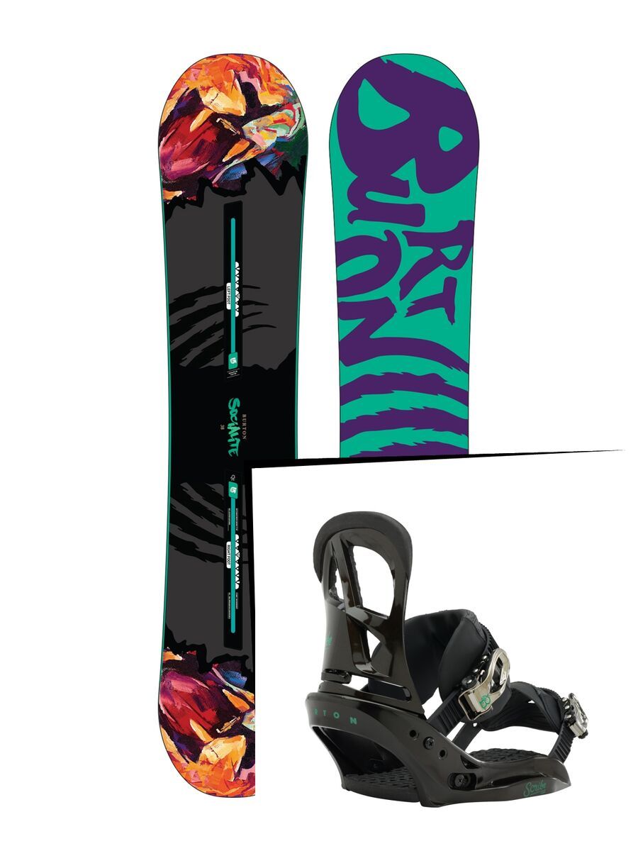 Burton Set: Socialite 2016 + Burton Scribe EST - Bild 1