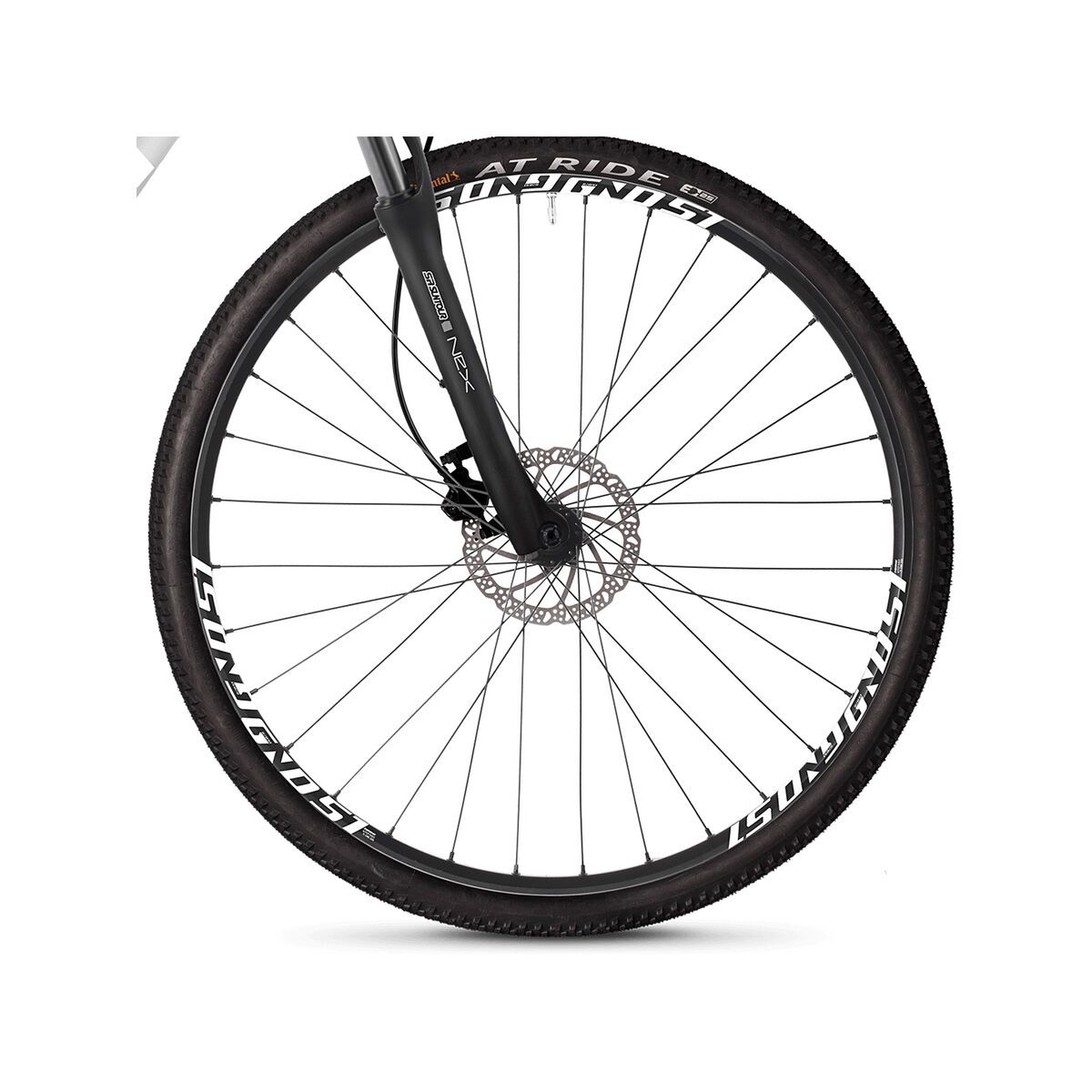 Ghost Square Cross 1.8 AL, iridium silver/jet black/star white - Bild 3