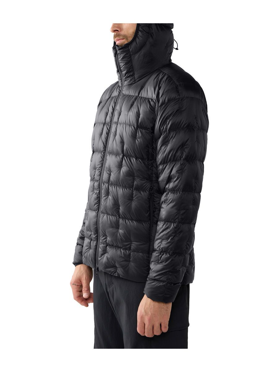Haglöfs Hede Down Hood Men, true black - Bild 4
