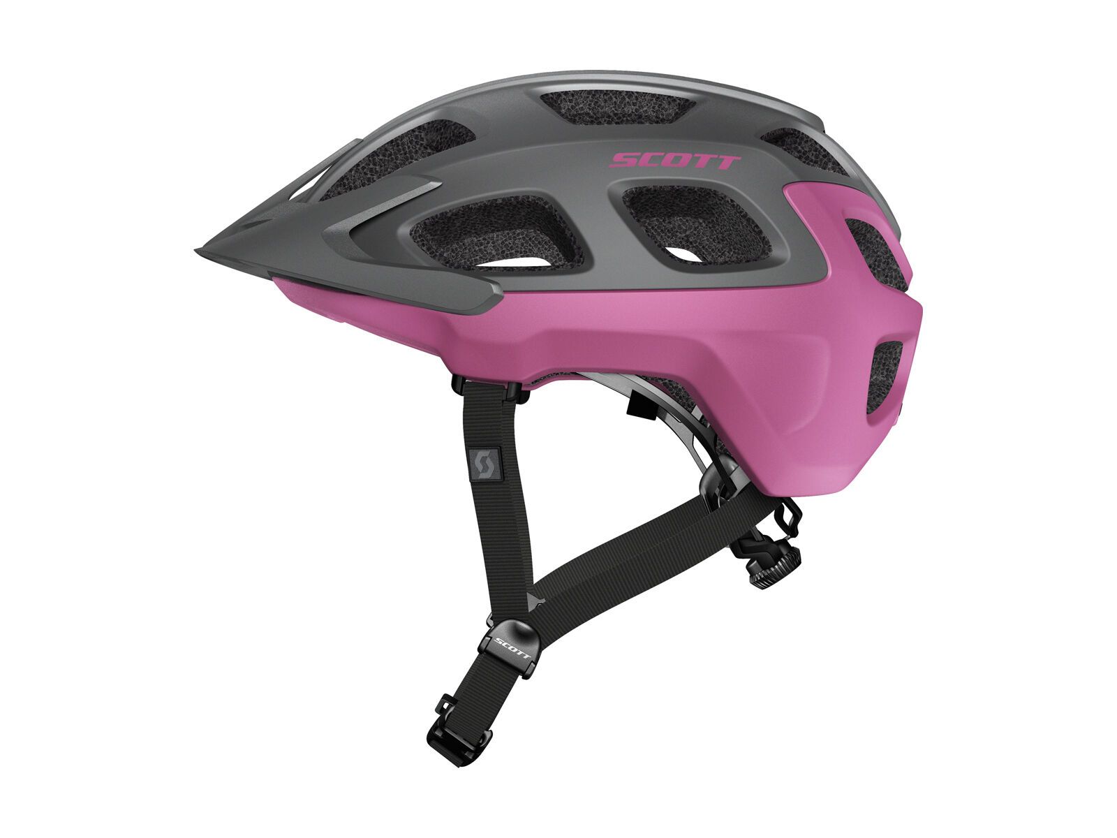 Scott Vivo Helmet, grey/purple - Bild 2