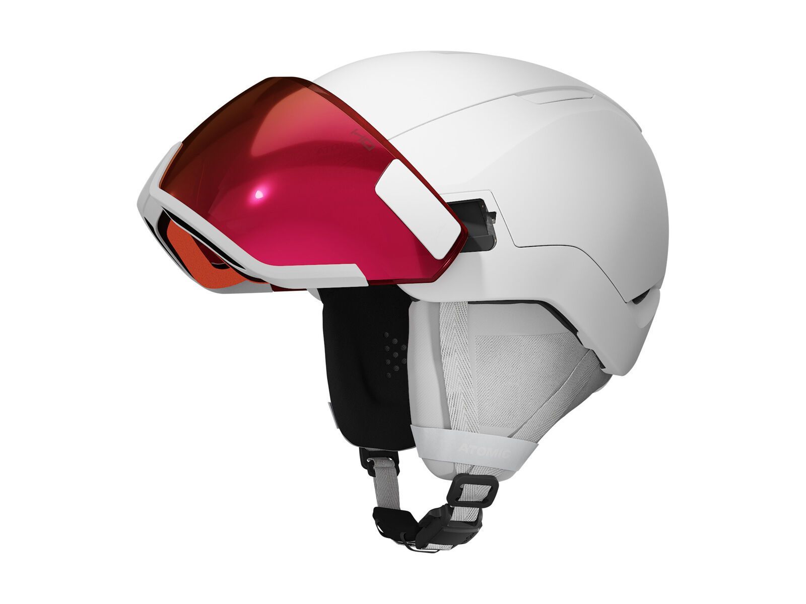 Atomic Revent GT AMID Visor, Red HD / white heather - Bild 2