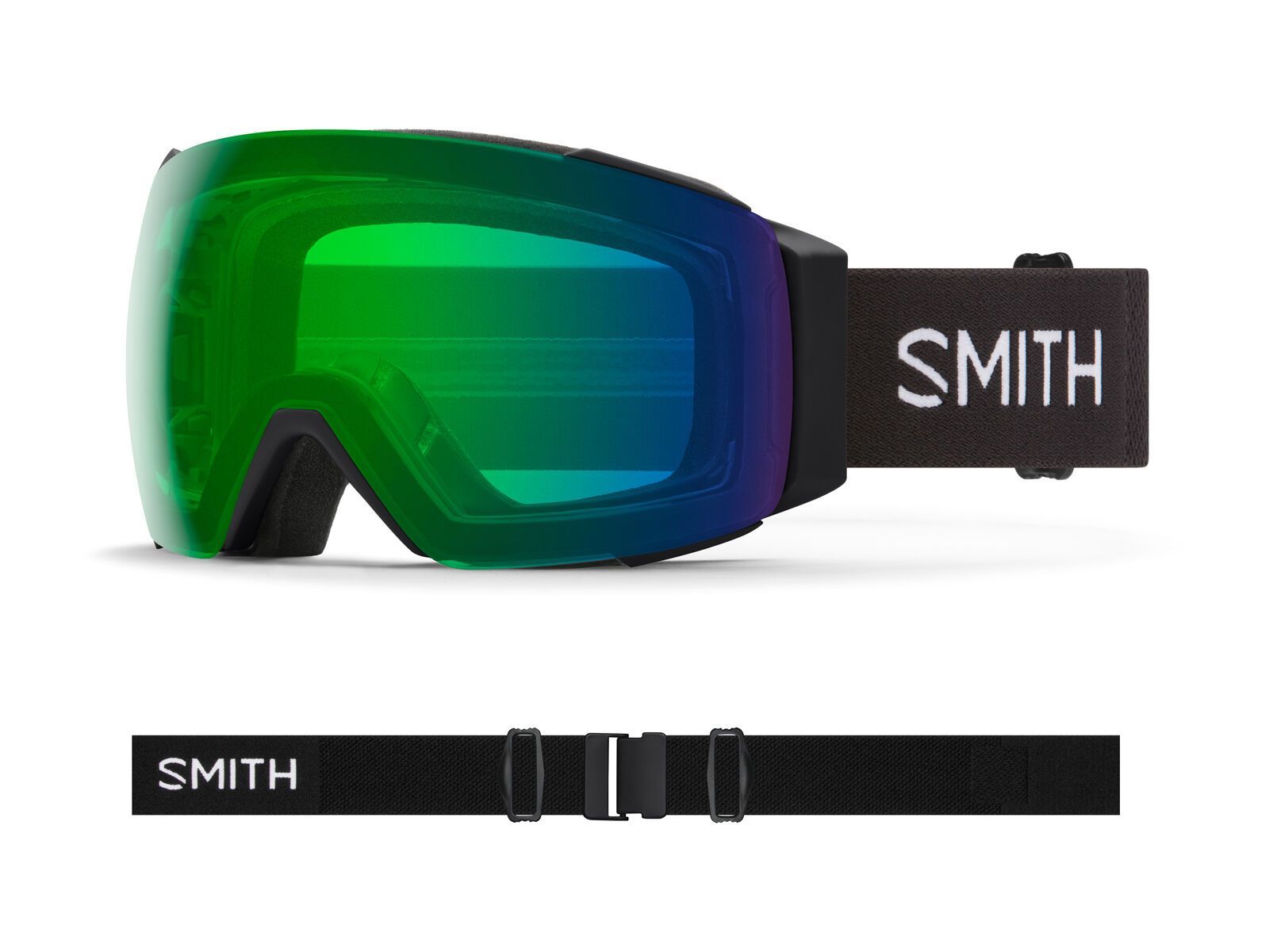 Smith I/O Mag - ChromaPop Everyday Green Mir + WS, black - Bild 2