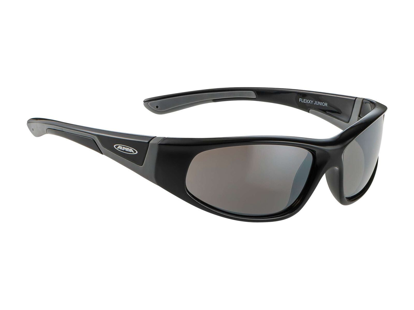 Alpina Flexxy Junior, black grey/Lens: ceramic mirror black - Bild 1